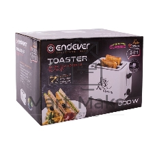Тостер Endever Skyline ST-111 белый, 900 Вт, 2 слота