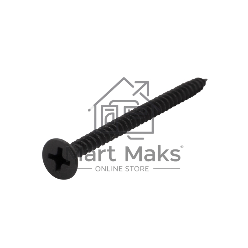 Саморез гипсокартон-металл KRANZ 3.5х55, короб (200 шт./уп.)