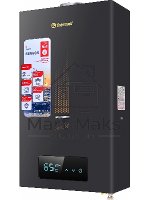 Водонагреватель проточный Thermex S 20 MD Art черный