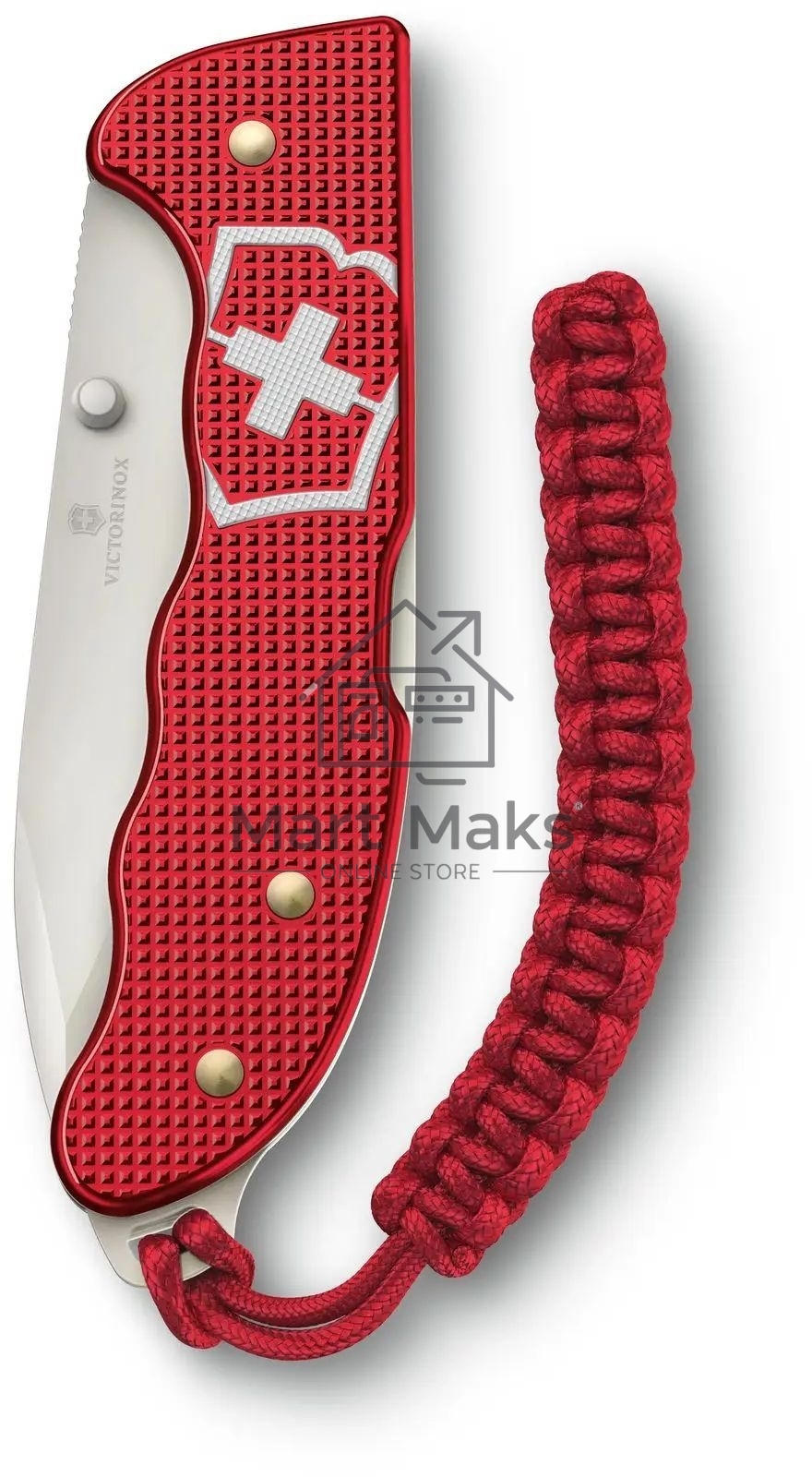 Нож перочинный Victorinox Evoke Alox (0.9415.D20) 136мм 5функц. красный без чехла подар.коробка