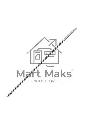 Сверло по дереву Matrix шнековое, 10 х 600 мм, 6-гранный хвостовик