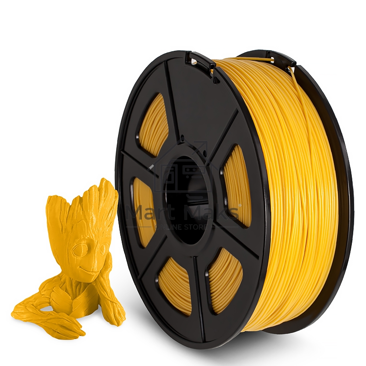 Филамент NVPrint ABS Light Gold для 3D печати диаметр 1.75мм длина 330 метров масса 1 кг