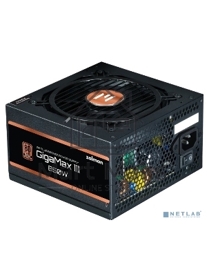 Блок питания Zalman GigaMax III 850W Retail (ZM850-GV3), 850Вт, 80 PLUS Bronze, 120мм, черный