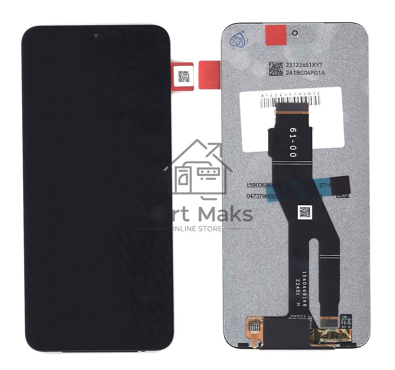 Дисплей (модуль) для Huawei Honor 90 Lite в сборе с тачскрином, черный orig