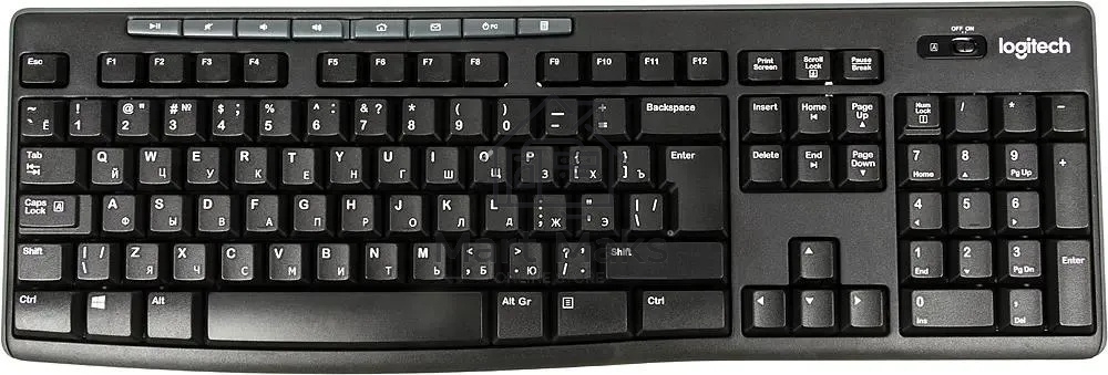 Клавиатура + мышь Logitech MK270 русская раскладка