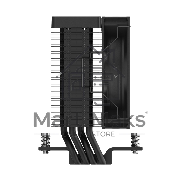 Кулер для процессора Ocypus Gamma A40 BK ARGB черный 100мм алюминий+медь 2400rpm 29.5db 4-pin 200W 133мм