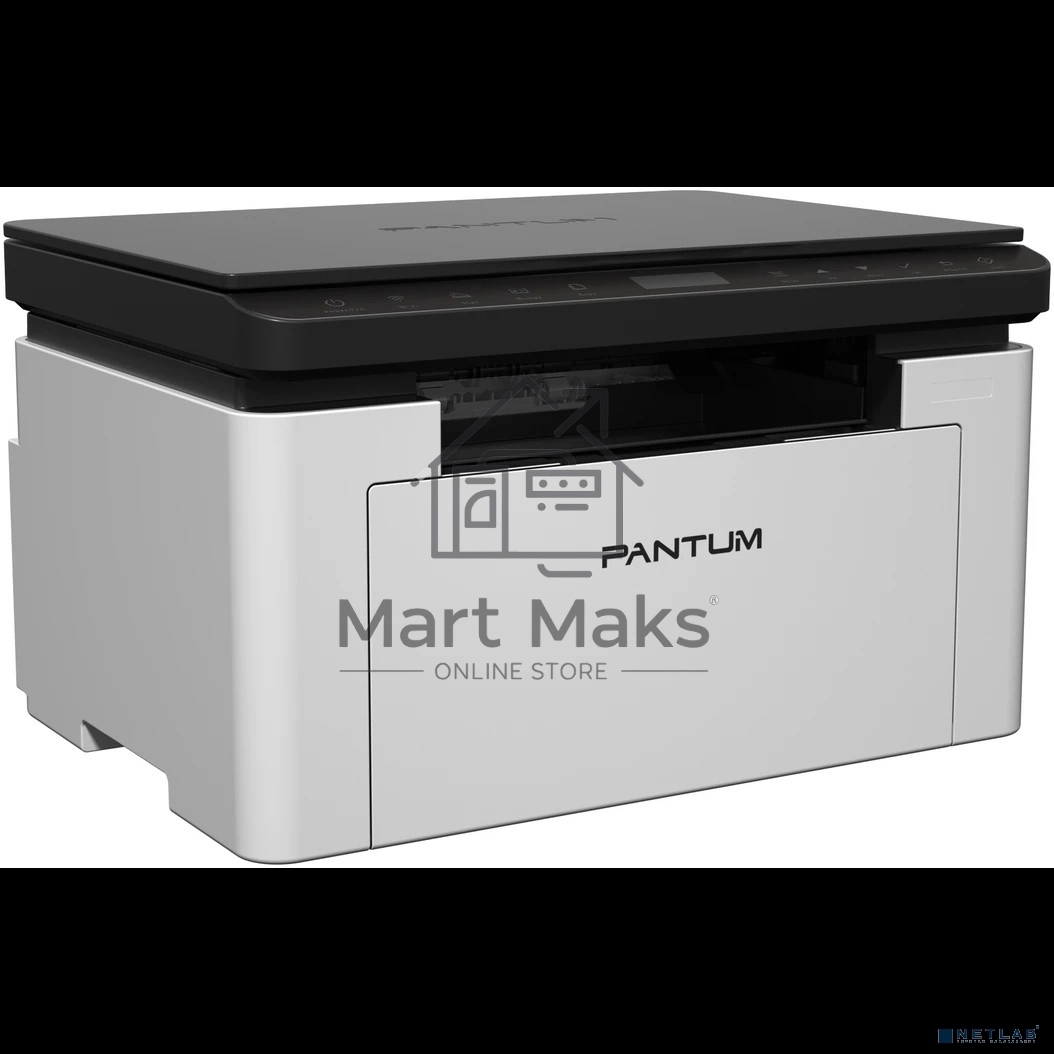 МФУ лазерный Pantum BM1800W (ЧБ, А4, C/P/S, 18 стр/мин, 600x600 dpi, 256Мб RAM, лоток 150 стр, USB, Wi-Fi)