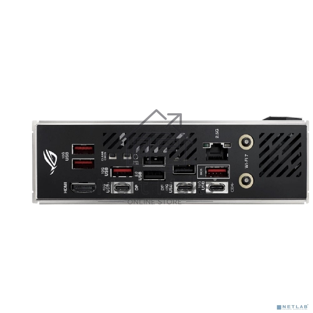 Материнская плата ASUS ROG STRIX X870-I GAMING WIFI, AM5, AMD X870, 2xDDR5, 2xSATA, 2xM.2, 1xPCI-E 5.0 x16, 1xHDMI, 2xUSB-C USB4, 1xUSB-C 10Gbps, 4xUSB-A 10Gbps, 1x 2.5Gb LAN, 2x3.5 мм, Mini-ITX