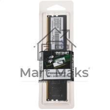 Оперативная память Patriot, DDR5, 8GB (1x8 GB), 4800 MHz, CL40, SO-DIMM