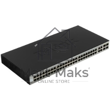 Коммутатор D-Link DGS-1210-52/F3A, 48×1 Гбит/с + 4×1 Гбит/с SFP, настраиваемый