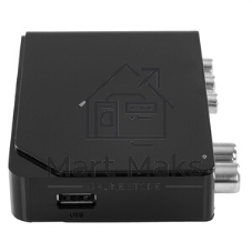 Ресивер эфирный цифровой DVB-T2 HD HD-555 пластик, дисплей, Эфир