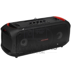 Колонка портативная Ural Молния Огонь черный/оранжевый 35W 1.1 BT/3.5Jack/USB-C 10м 2200mAh (без.бат)