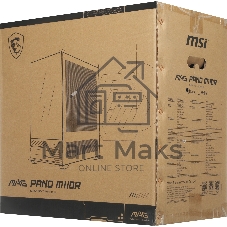 Корпус для ПК MSI MAG Pano M110R , Micro-ATX, 1xUSB 3.2 Gen 1, 1xUSB 3.2 Gen2x2 Type-C, 2x140mm, ARGB Reverse Blade Fan, 1x120mm ARGB Fan, ARGB+PWM Control Board, TG