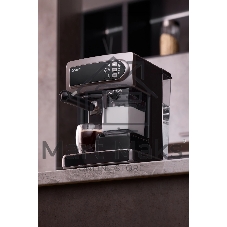 Кофеварка рожковая Vitek VT-1517 SR серый, исп. кофе - молотый, 1.65 л, 1238 Вт, 15 Бар