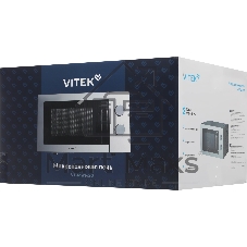 Микроволновая печь Vitek VT-MW1420 черный, 20 л, 700 Вт, переключатели — поворотный механизм