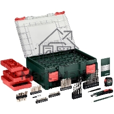 Дрель-шуруповерт Metabo BS 18 L BL Set, 18 В, 2 Ач, 65 Нм, щеточный