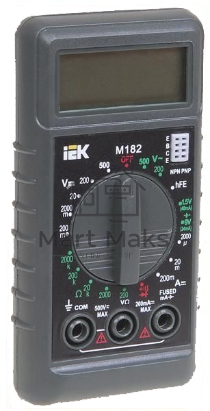 Мультиметр IEK Compact M182цифровой