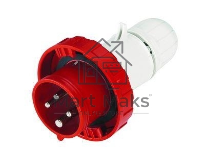 Вилка эл. каб. 16А 3P+E+N 400В IP67 ДКС DIS2181637