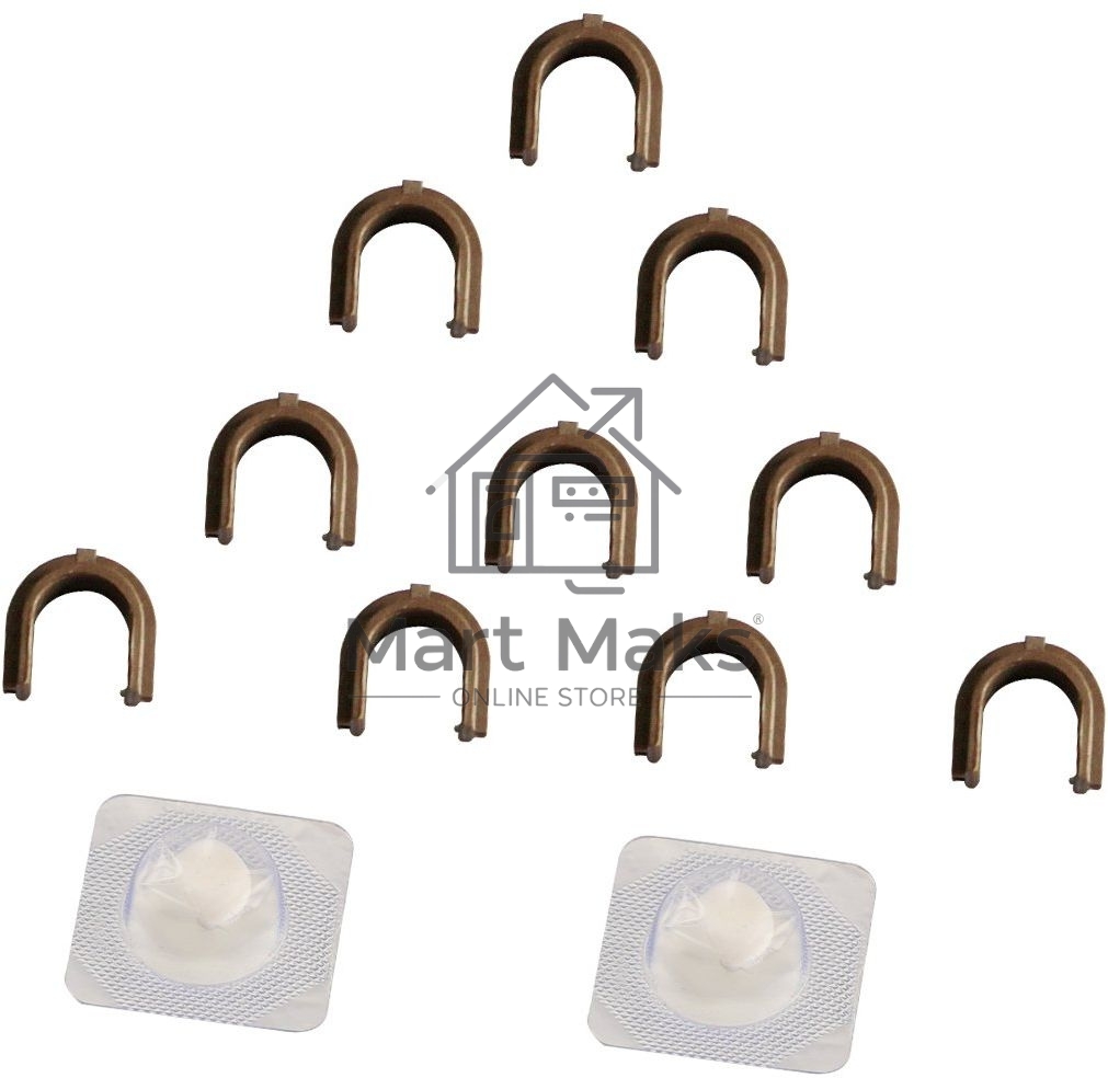 Комплект бушингов Cet CET6375R (RM1-6319-Bushing) для HP LJ Enterprise P3015/M521/M525 резинового вала (упак.:2шт)