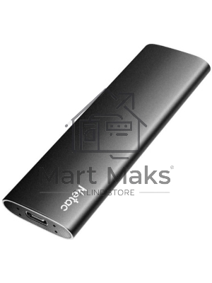 Внешний SSD Netac Z SLIM, 1TB, USB 3.2 Gen 2 Type-C, R/W 550/480, черный