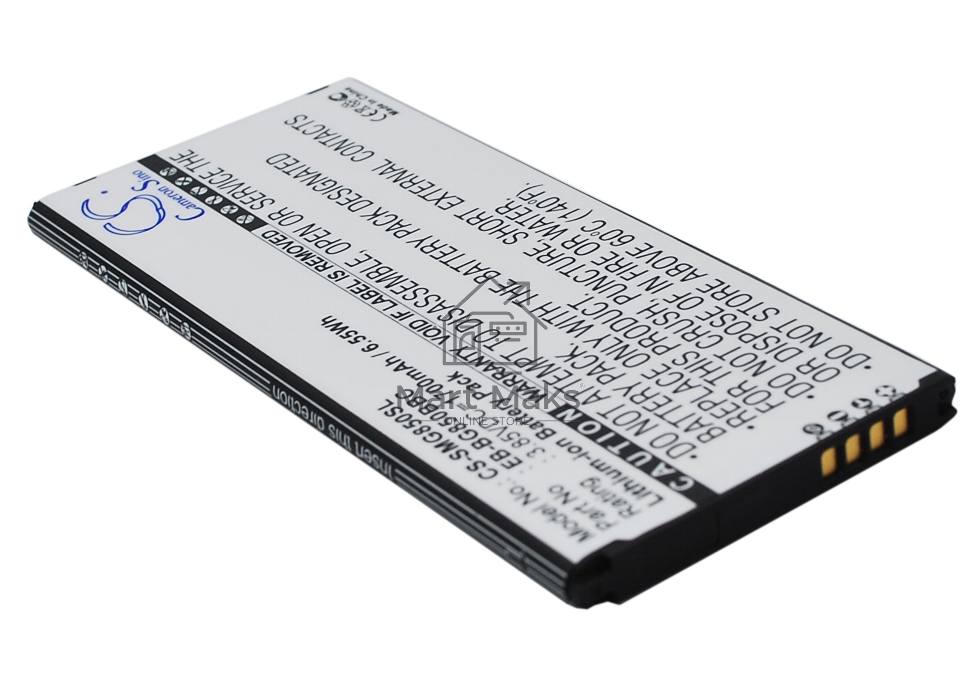 Аккумулятор CameronSinoCS-SMG850SL для Samsung Alpha SM-G850 3.85V / 1700mAh / 6.55Wh