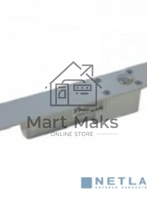 Замок электромагнитный FE-L100 Врезной электромеханический (роторный) замок, сила удержания до 1000кг., Питание 12V 450mA. 209х31х42