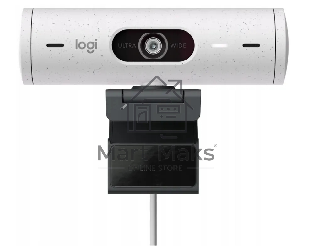 Вeб-камера Logitech Webcam BRIO 500 HD, off-белый 960-001428