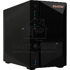 Система хранения данных ASUSTOR AS3302T V2/ASUSTOR/2 BAY/EU