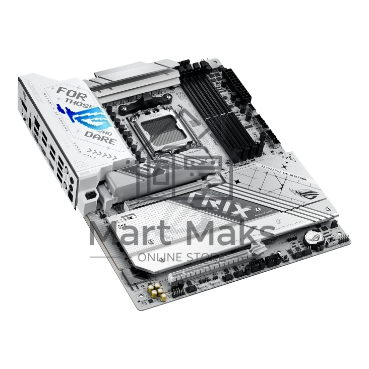 Материнская плата ASUS ROG STRIX X870-A GAMING WIFI, AM5, AMD X870, 4xDDR5, 2xSATA, 4xM.2, 1xPCI-E 4.0 x4, 1xPCI-E 5.0 x16, 1xHDMI, 1xDP, 1x 2.5Gb LAN, 4xUSB-A 3.2 Gen 1, 5xUSB-A 3.2 Gen 2, 1xUSB-C 3.2 Gen 2, 2xUSB4, 2x3.5 мм, 7.1, ATX