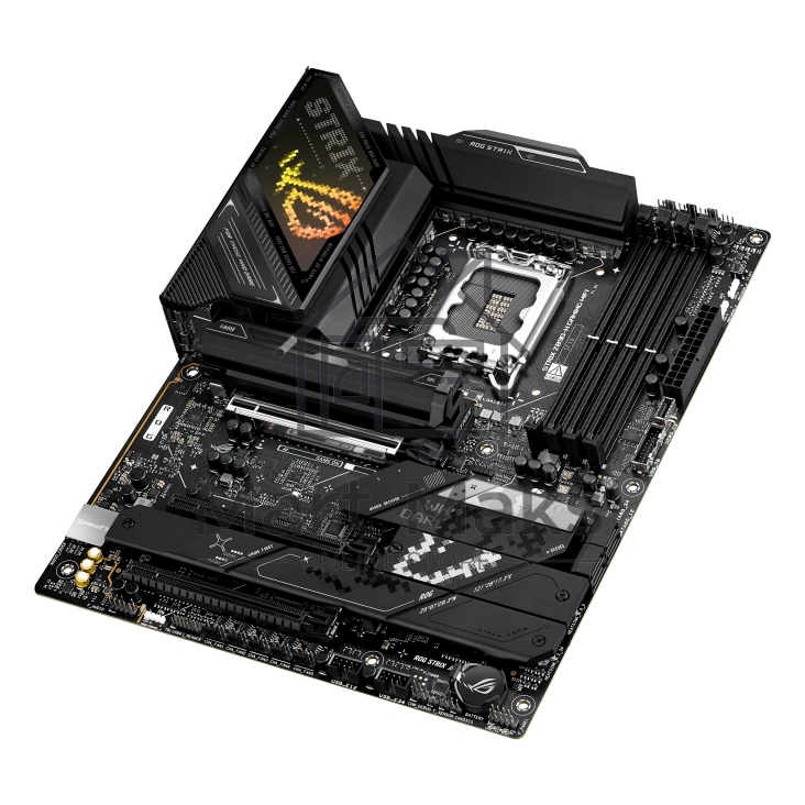 Материнская плата ASUS ROG STRIX Z890-H GAMING WIFI, LGA1851, Intel Z890, 4xDDR5, 4xSATA, 4xM.2, 1xPCIe 5.0 x16, 2xPCIe 4.0 x16, 1xDP, 1xHDMI, 1x5Gb LAN, Wi-Fi 7, 2xUSB 2.0, 4xUSB 3.2 Gen 1, 4xUSB 3.2 Gen 2, 2xUSB 3.2 Gen 2x2, 1xUSB-C, 1xS/PDIF, 2x3.5 мм,