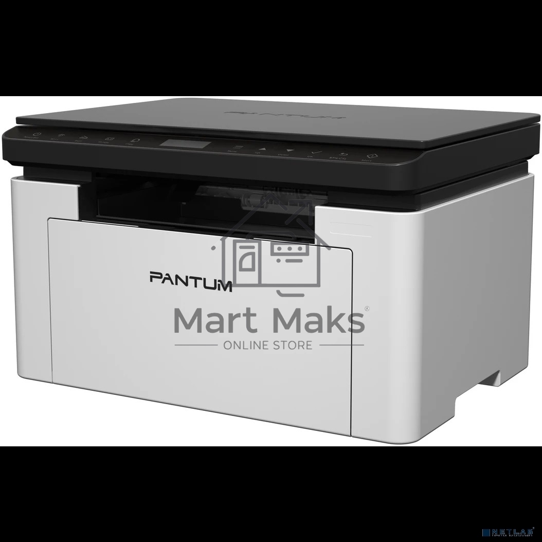 МФУ лазерный Pantum BM1800W (ЧБ, А4, C/P/S, 18 стр/мин, 600x600 dpi, 256Мб RAM, лоток 150 стр, USB, Wi-Fi)