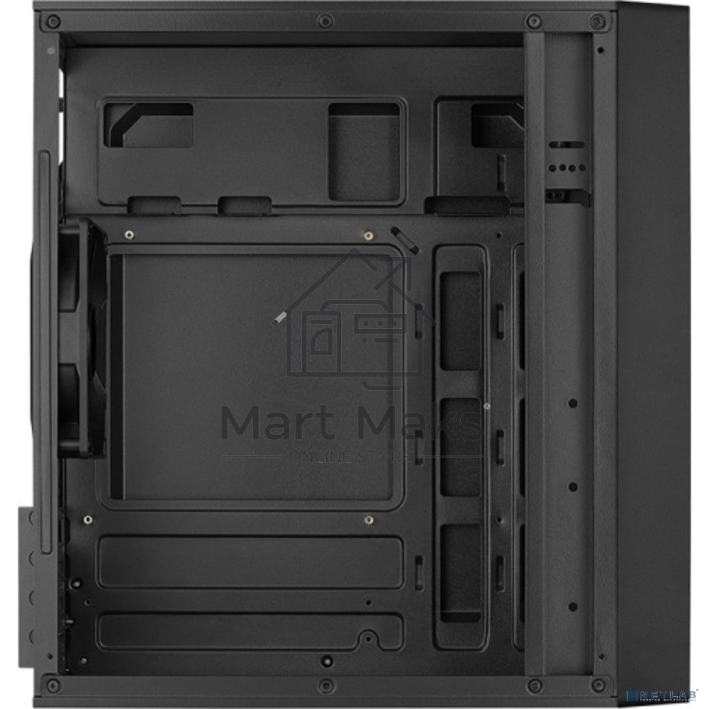 Компьютерный корпус Aerocool / Formula CS-104-S-BK-v1 черный без БП mATX 1x120mm 1xUSB2.0 1xUSB3.0 audio