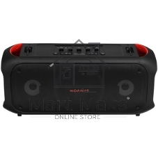 Колонка портативная Ural Молния Огонь черный/оранжевый 35W 1.1 BT/3.5Jack/USB-C 10м 2200mAh (без.бат)