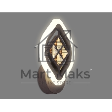 Светильник Ambrella light FA278 CF/TI кофе/янтарь 12W 240*170*60