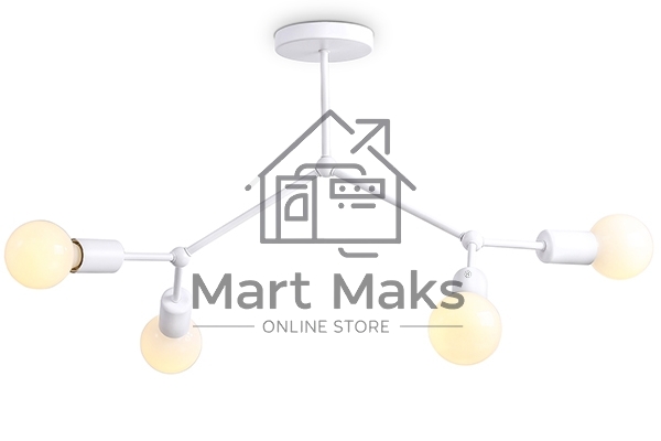 Светильник Ambrella light TR8031/4 WH белый E27*4 max 40W D670*440