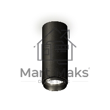 Светильник Ambrella Light XS6343002 SBK/PBK черный песок/черный полированный MR16 GU5.3 (C6343, N6121)