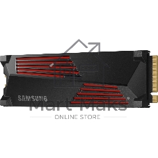 Накопитель SSD Samsung 990 Pro 4Tb, PCIe 4.0 x4, M.2 2280, NVMe, R/W 7450/6900, с радиатором