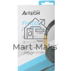 Гарнитура A4Tech Fstyler FH100U желтый/черный, проводная