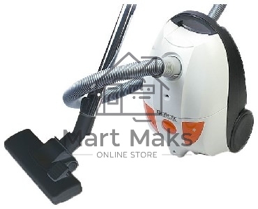 Пылесос Centek CT-2503 белый/оранжевый, 400/2000 Вт, уборка сухая, пылесборник мешок 2.5 л