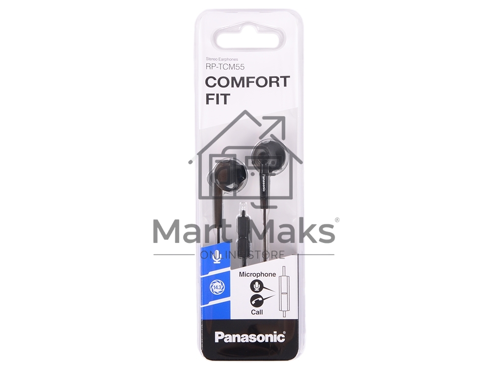 Гарнитура Panasonic RP-TCM55GC-K черный
