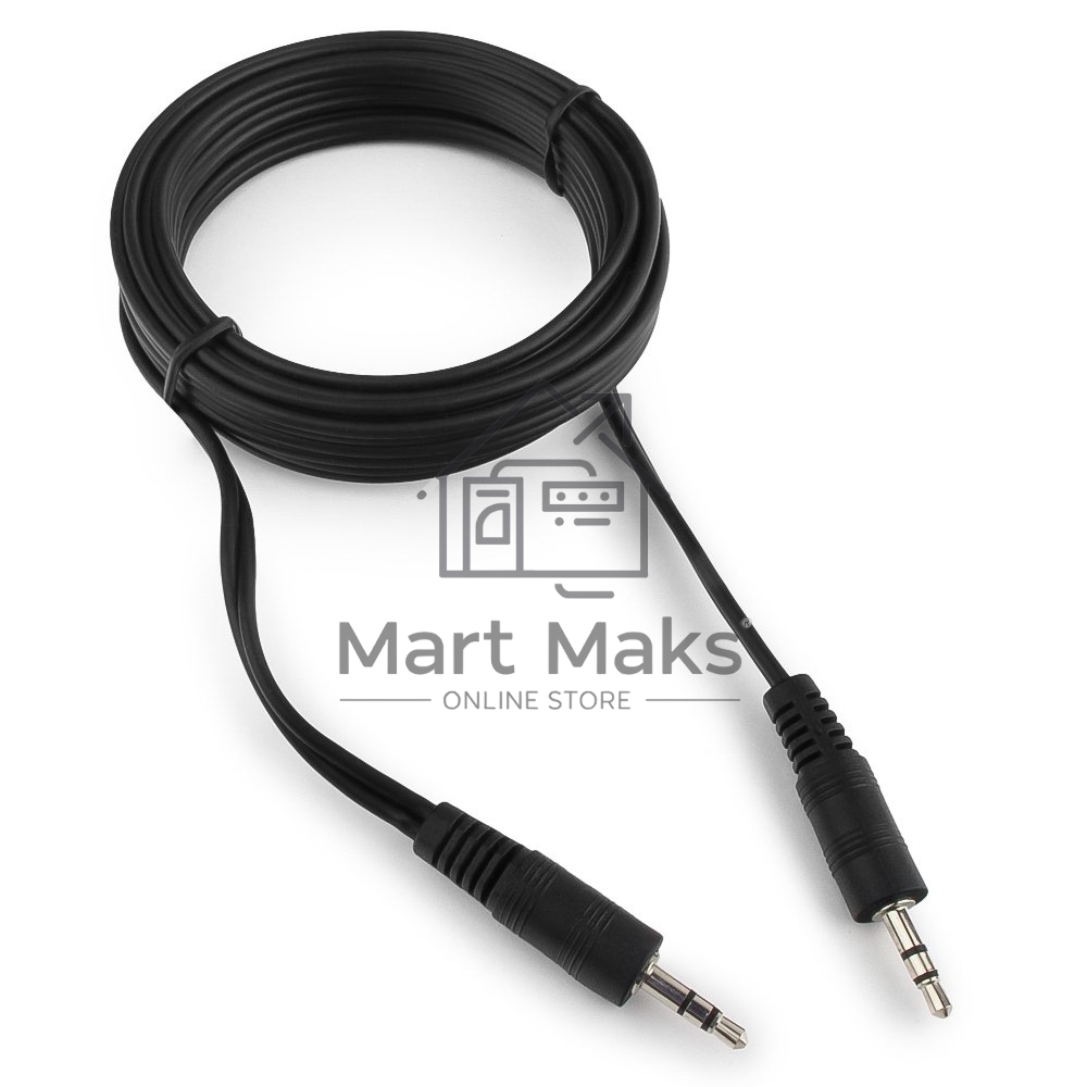 Кабель аудио Cablexpert CCA-404-3M, Jack3.5 - Jack3.5, 3м