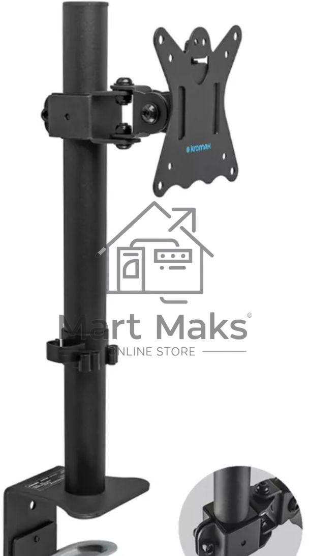 Кронштейн для монитора Kromax CASPER-505 черный 4 шт/уп. 10
