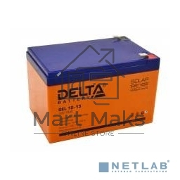 Батарея Delta GEL 12-15 (12V/15А·ч) свинцово- кислотный аккумулятор