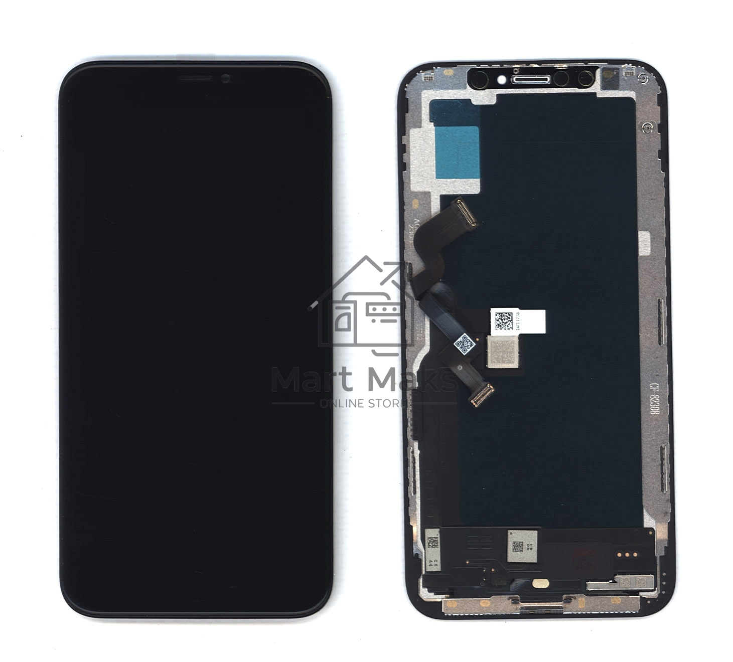 Дисплей Amperin для Apple iPhone XS в сборе с тачскрином (Soft Oled), черный