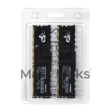 Оперативная память Patriot Signature, DDR4, 16GB (2x8 GB), 3200 MHz, CL22, DIMM, радиатор, черный
