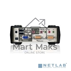 Переключатель ATEN CS1732B(-A7-G) переключатель 2 Port USB2.0 KVMP Switch with OSD