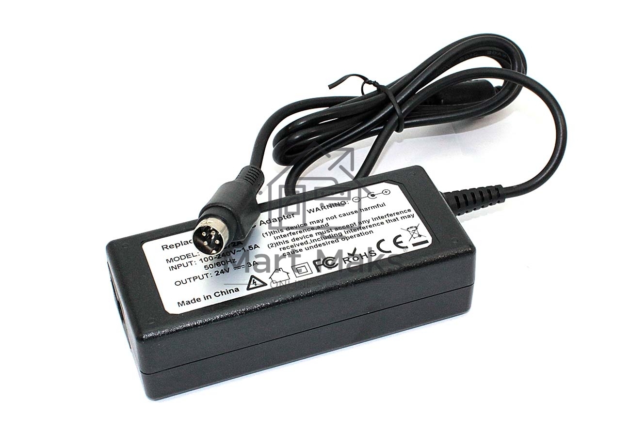 Блок питания для монитора и телевизора LCD 24V 3A 72W 4pin OEM