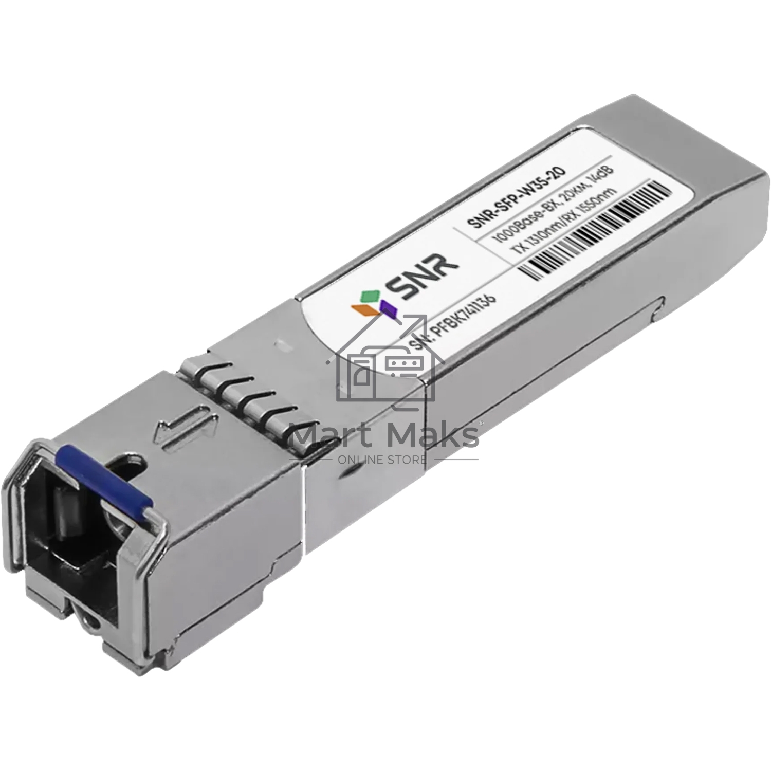 Модуль/ Модуль SFP WDM, дальность до 20км (14dB), 1310нм
