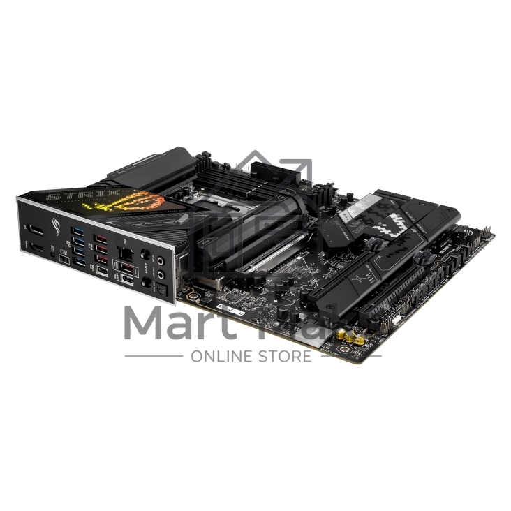 Материнская плата ASUS ROG STRIX Z890-H GAMING WIFI, LGA1851, Intel Z890, 4xDDR5, 4xSATA, 4xM.2, 1xPCIe 5.0 x16, 2xPCIe 4.0 x16, 1xDP, 1xHDMI, 1x5Gb LAN, Wi-Fi 7, 2xUSB 2.0, 4xUSB 3.2 Gen 1, 4xUSB 3.2 Gen 2, 2xUSB 3.2 Gen 2x2, 1xUSB-C, 1xS/PDIF, 2x3.5 мм,