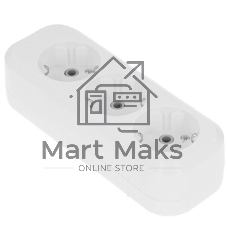 Удлинитель Smartbuy SBE-16-3-02-Z 3 гнезда 2 метра 16А/3,5 кВт с заземлением ПВС 3х1 мм2